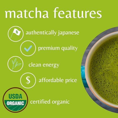Matcha Brand Barista Grade Organic Matcha Powder - Crafted for D...
