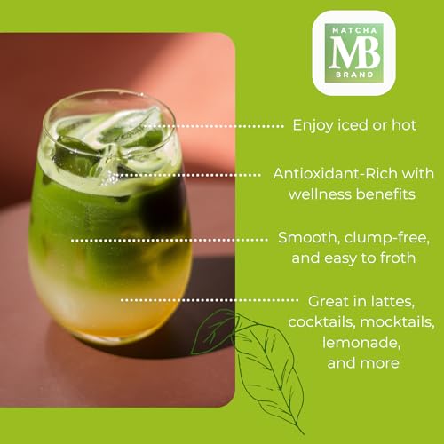 Matcha Brand Barista Grade Organic Matcha Powder - Crafted for D...