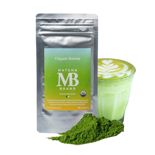 Matcha Brand Barista Grade Organic Matcha Powder - Crafted for D...