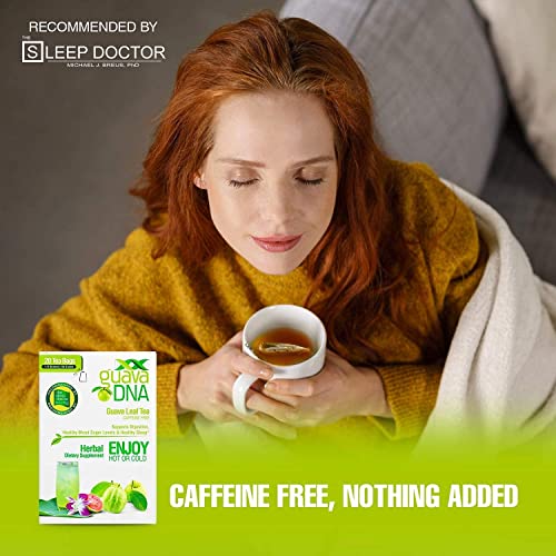 GuavaDNA Guava Leaf Tea 20 Individually Wrapped Teabags by MATCH...