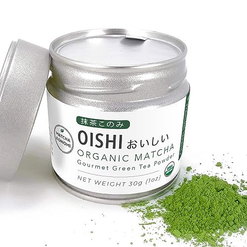 Oishi Matcha 30g - Organic Latte Grade Matcha - First Harvest - ...
