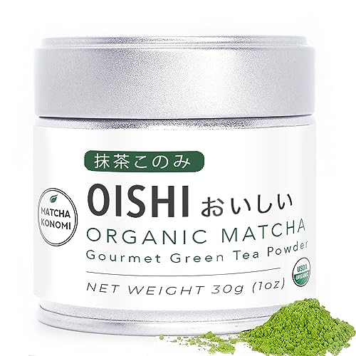 Oishi Matcha 30g - Organic Latte Grade Matcha - First Harvest - ...