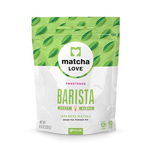Matcha Love Green Tea Powder Packet, Sweetened, 8 Ounce