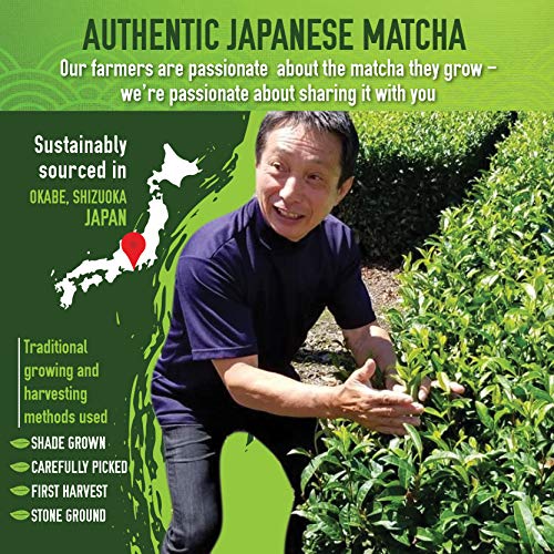 Premium Japanese Ceremonial Grade Matcha Green Tea Powder By Mat