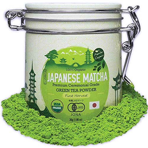 Premium Japanese Ceremonial Grade Matcha Green Tea Powder By Mat
