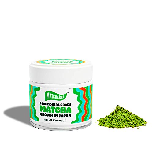 Matchabar Ceremonial Grade Matcha Green Tea Powder | Antioxidant