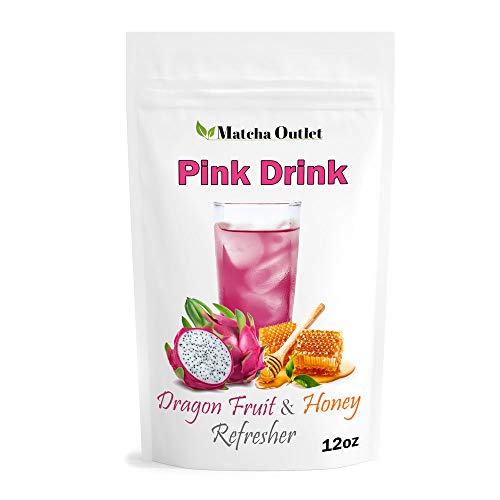 Pink Drink Powder Pitaya Dragon Fruit &Amp; Honey Refresher – Natura