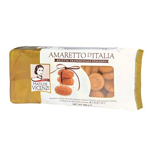 Matilde Vicenzi Classic Italian Amaretti 7.05 Ounces - Pack Of 5