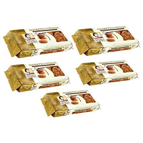 Matilde Vicenzi Classic Italian Amaretti 7.05 Ounces - Pack Of 5