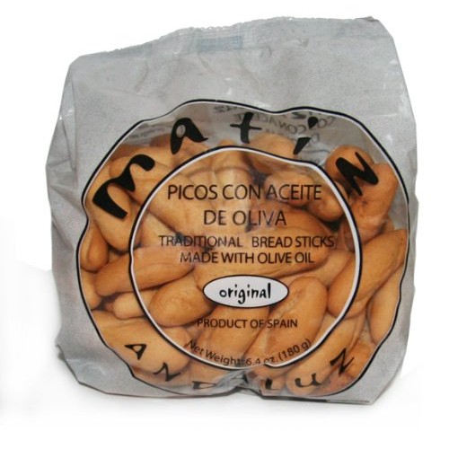 Matiz Andaluz Traditional Picos De Aceite Breadsticks Made With