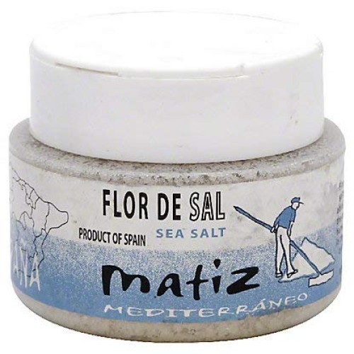 Matiz Mediterranean Flor De Sal Sea Salt, 4.4 Oz