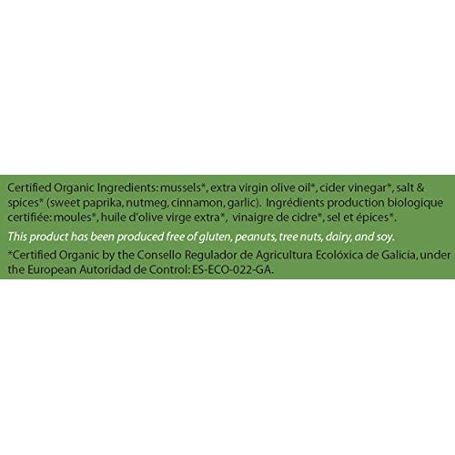 Matiz Espana Organic Mussels In Extra Virgin Olive Oil And Apple