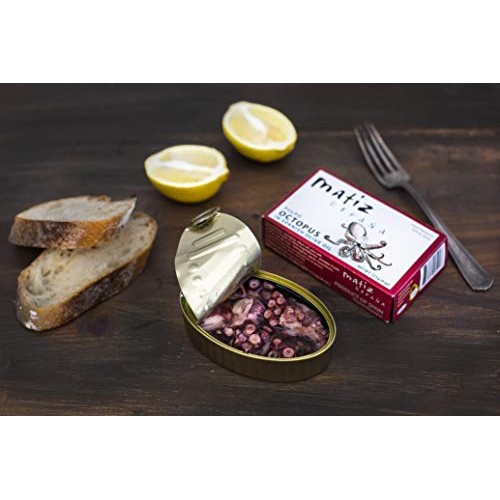 Matiz Espana Pulpo Wild Spanish Octopus In Olive Oil 4.0 Oz 5 P