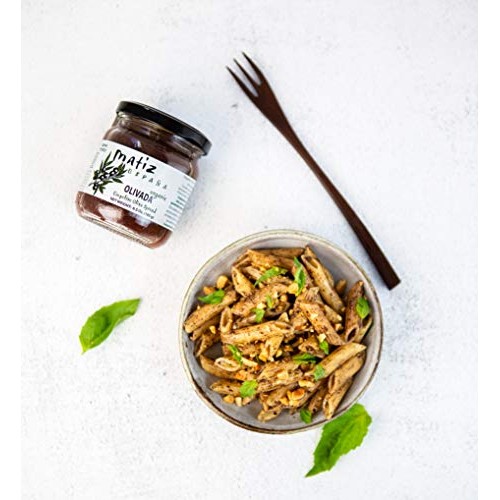 Matiz España Black Olive Spread, 6.5 ounces, Natural Authentic S...