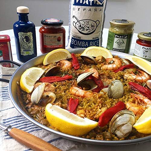 Matiz España Bomba Paella Rice From Spain 2.2 Lbs. Firm, Natur