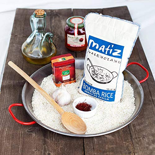 Matiz España Bomba Paella Rice From Spain 2.2 Lbs. Firm, Natur