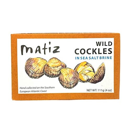 Matiz España Wild Cockles From Galicia, Spain In Natural Sea Sal