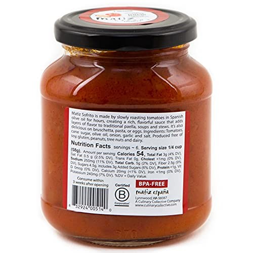 Matiz Sofrito, Traditional Valenciano Paella Base, Family Recipe...