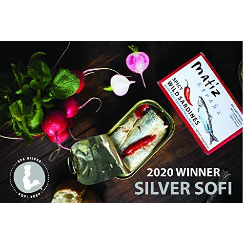 Matiz Spicy Wild Spanish Sardines In Olive Oil And Piri Piri Pep