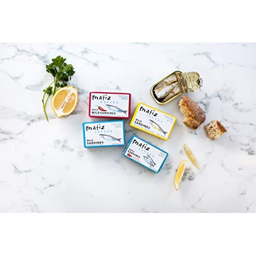 Matiz Spicy Wild Spanish Sardines In Olive Oil And Piri Piri Pep