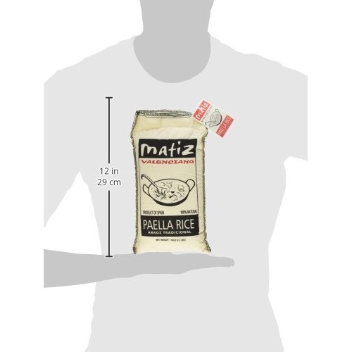 Matiz Valenciano Paella Rice From Spain 2.2 Lbs. Traditional S