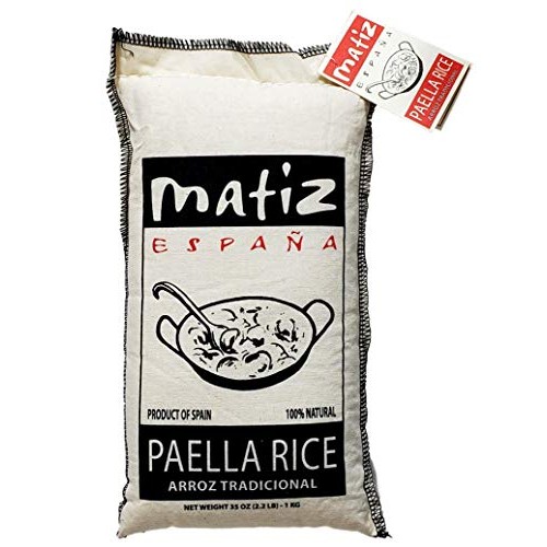 Matiz Valenciano Paella Rice From Spain 2.2 Lbs. Traditional S