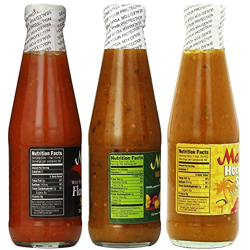 Matouks Flambeau West Indian And Hot Pepper Sauce 10 Ounce Vari
