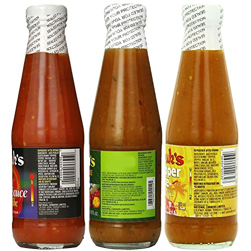Matouks Flambeau West Indian And Hot Pepper Sauce 10 Ounce Vari