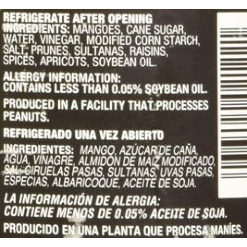 Matouks mango chutney 16 oz 1 jar