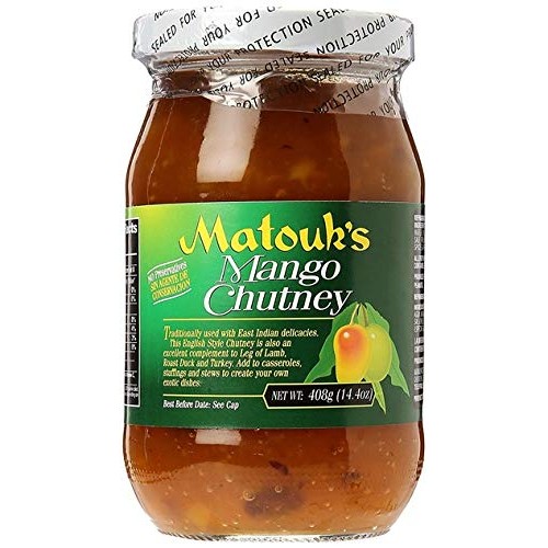 Matouks mango chutney 16 oz 1 jar