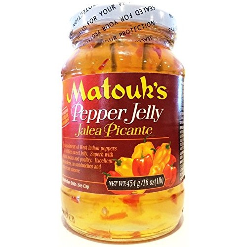 Matouks Pepper Jelly 16 Oz Single Jar