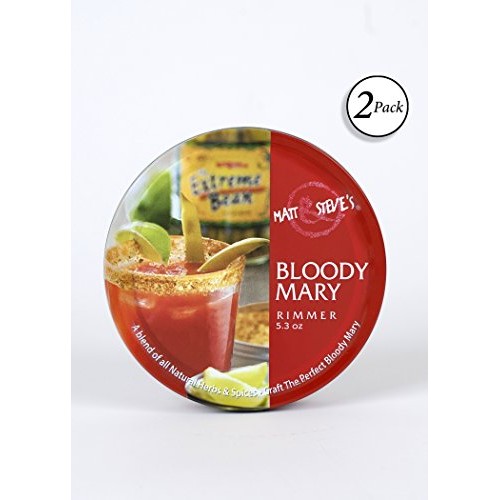 Matt &Amp; Steves Bloody Mary Rimmer - 5.3 Oz Tins 2 Pack