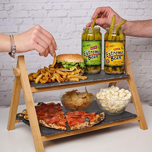 The Extreme Bean - Garlic &Amp; Dill, Pickled Green Beans. 16 Oz 3