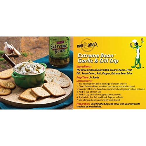 The Extreme Bean - Garlic &Amp; Dill, Pickled Green Beans. 16 Oz 3