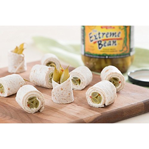 The Extreme Bean - Hot &Amp; Spicy, Pickled Green Beans. 16 Oz 3 Pack