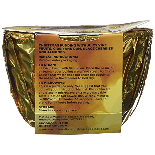 Matthew Walker Luxury Christmas Pudding 400G 14.1Oz