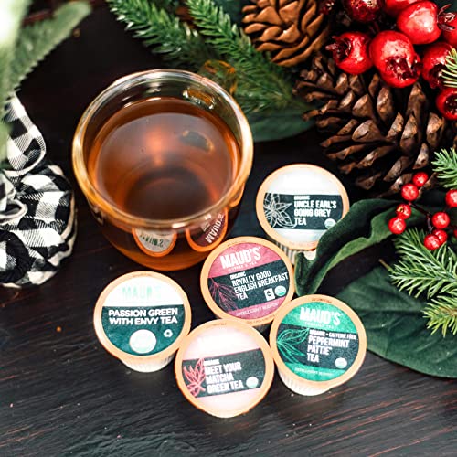 Mauds 8 Blend Organic Tea Variety Pack 48ct. Solar Energy Produ...