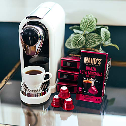 Mauds Brazil Alta Mogiana Espresso Capsules 50Ct. 100% Hand-Cra