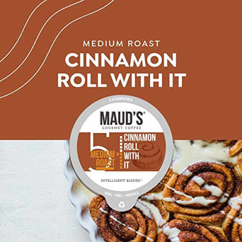 Mauds Cinnamon Roll Coffee Cinnamon Roll With It, 50Ct. Recyc