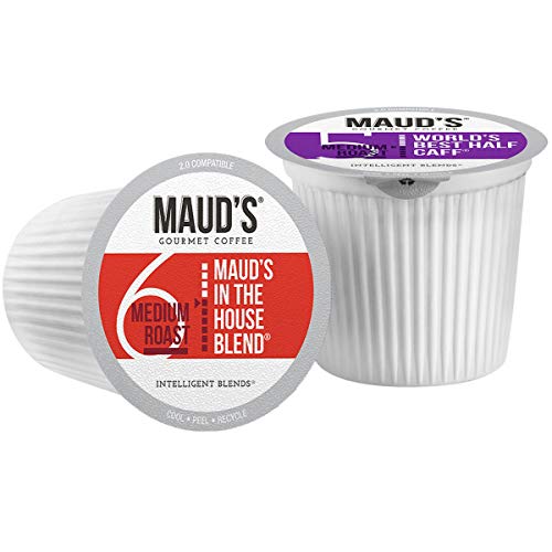 Mauds Coffee Lovers Variety Pack, 40Ct. Recyclable Single Serv