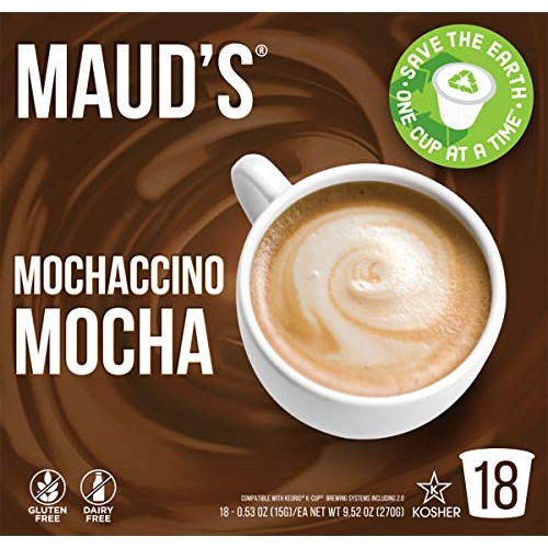 Mauds Dark Chocolate Mocha Cappuccino Dark Roast Espresso Coffe