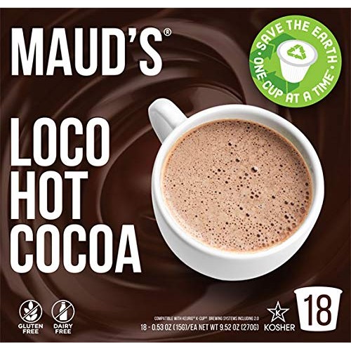 Mauds Dark Hot Chocolate Loco Hot Cocoa, 18Ct. Solar Energy P