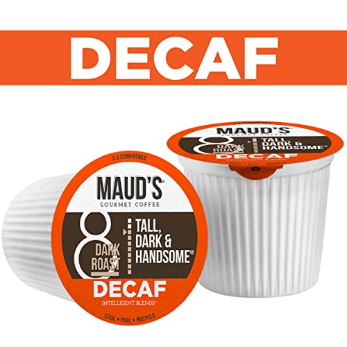 Mauds Dark Roast Decaf Coffee Decaf Tall Dark And Handsome 10