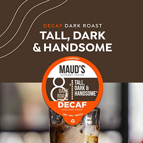 Mauds Dark Roast Decaf Coffee Decaf Tall Dark And Handsome 10