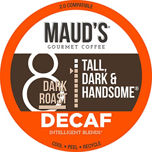 Mauds Dark Roast Decaf Coffee Decaf Tall Dark And Handsome 10