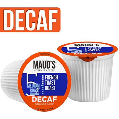 Mauds Decaf Coffee Variety Pack, 80Ct. Recyclable Single Serve