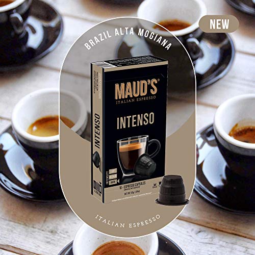 Mauds Espresso Capsules Variety Pack 60Ct., 20 Espresso Pods Of