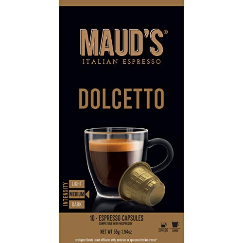 Mauds Espresso Capsules Variety Pack 60Ct., 20 Espresso Pods Of