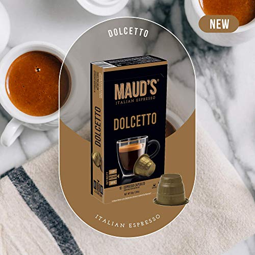 Mauds Espresso Capsules Variety Pack 60Ct., 20 Espresso Pods Of