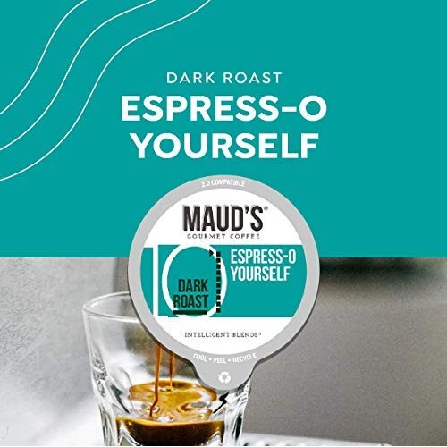 Mauds Espresso Coffee Dark Roast Espress-O Yourself, 24Ct. Re